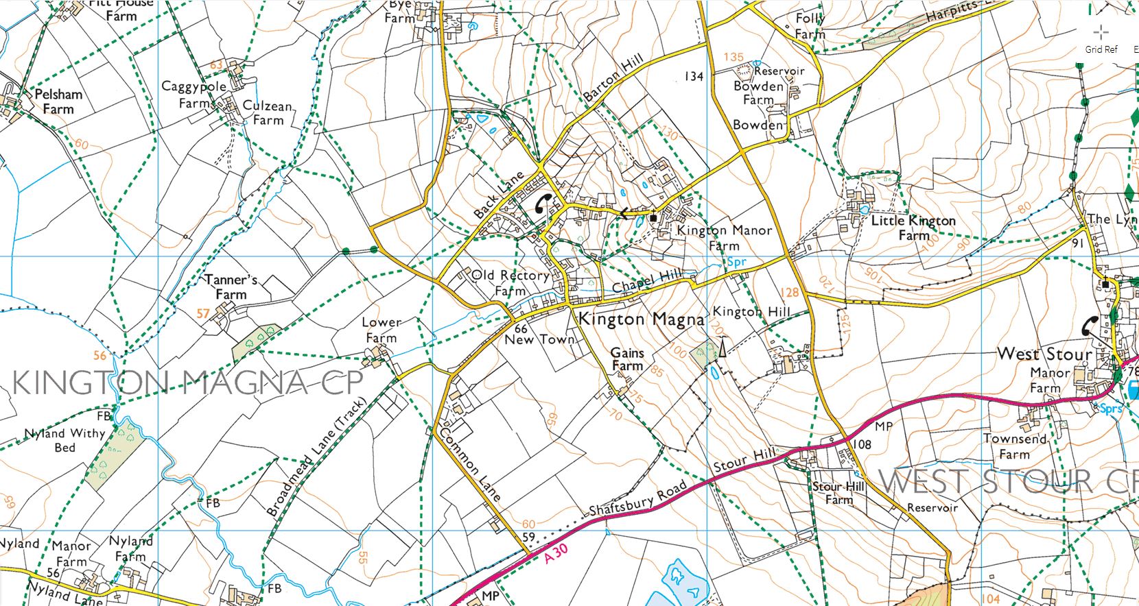 KM Public Rights of Way