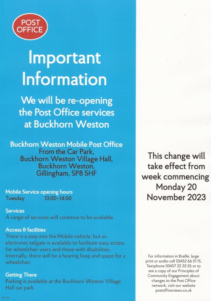 Post office services Flyer.